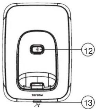 TOPCOM Butler E400 - Mobilteil - 2