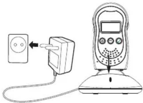 TOPCOM Babytalker 2500 - Szülő egység tápellátás - 1
