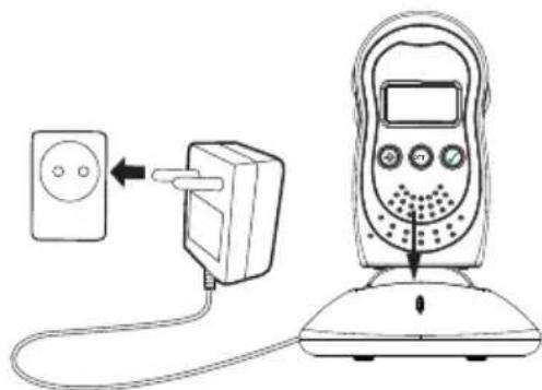 TOPCOM Babytalker 2500 - Parent unit power supply - 1