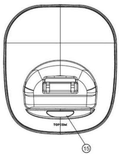 TOPCOM Butler 1600 - Taster - 3