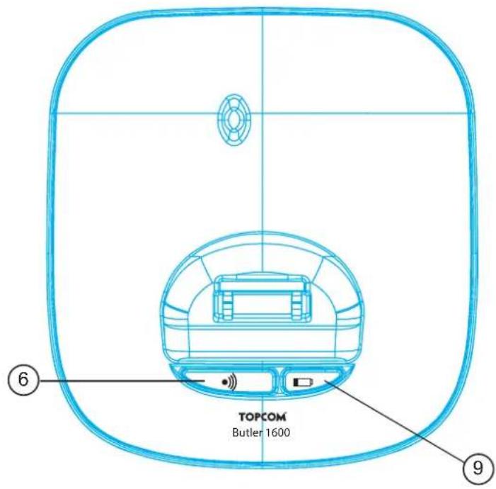 TOPCOM Butler 1600 - Taster - 2