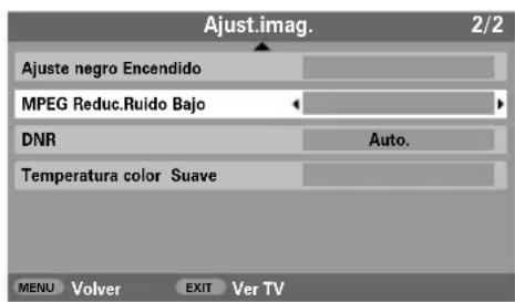 TOSHIBA 42C3035DG - Selezione MPEG Reduc.Ruido del menu Ajust.img. - 1