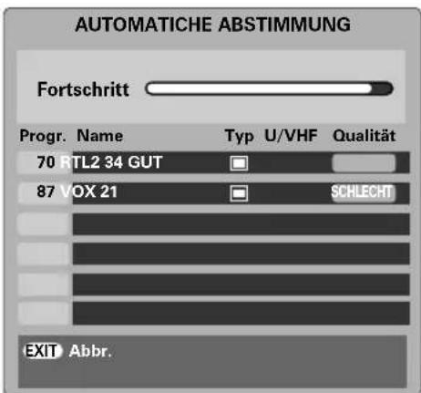 TOSHIBA 42C3035DG - Automatische Sendersuchlauf - 4