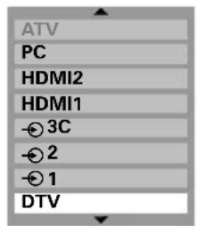 TOSHIBA 42C3035DG - AuswahldesEingangs - 1
