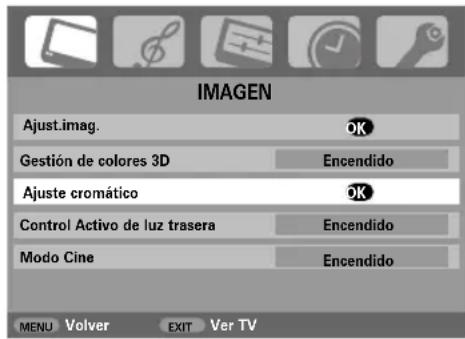 TOSHIBA 42C3035DG - Ajuste cromático - 1