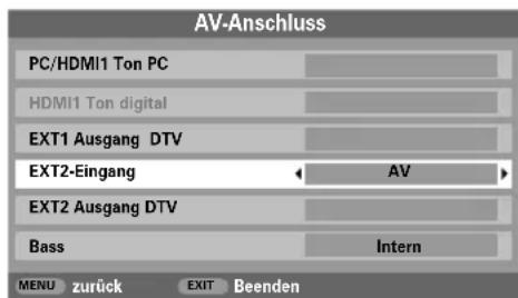 TOSHIBA 42C3035DG - AuswahldesEINGANGSSignals - 2