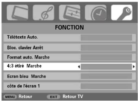 TOSHIBA 42C3035DG - Réglages de l'image suite, blocage du clavier - 1
