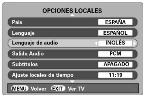 TOSHIBA 42C3035DG - Ajustes digitales continuación – idiomas de audio, calidad de audio, subtitlelos, reinicializar tv, interfazcomings - 3