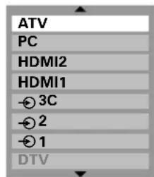 TOSHIBA 42C3035DG - AuswahldesEingangs - 2