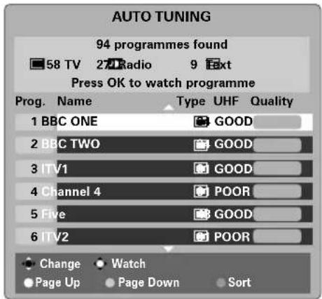 TOSHIBA 42C3035DG - Tuning Digital television for the first time - 3