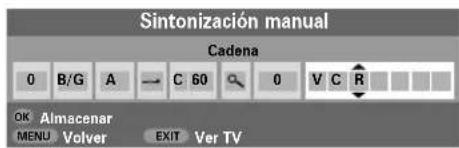 TOSHIBA 42C3035DG - Analogico - sintonizacion manual continuacion, sintonizacion automática - 2