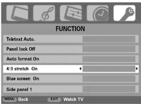 TOSHIBA 42C3035DG - Picture controls continued, panel lock - 1