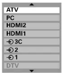 TOSHIBA 42C3035DG - Selección de entradas - 2