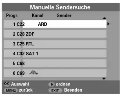 TOSHIBA 42C3035DG - Überspringen von Programmen - 1