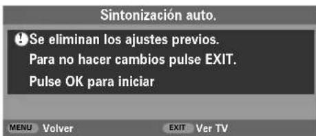 TOSHIBA 42C3035DG - Utilización de la Sintonización auto. - 6