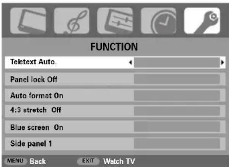 TOSHIBA 42C3035DG - Selecting modes - 1