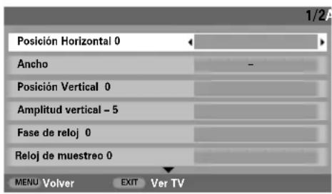 TOSHIBA 42C3035DG - Posión de laImagen - 2
