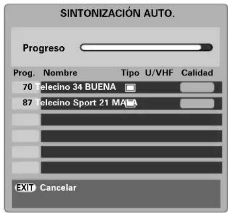TOSHIBA 42C3035DG - Sintonización inicial de la television Digital - 2