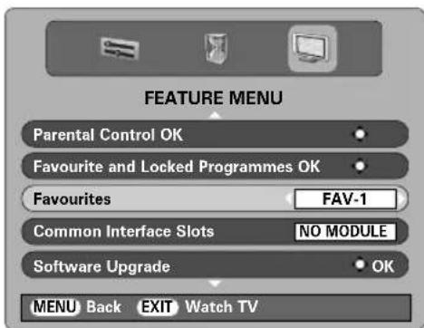 TOSHIBA 42C3035DG - Selecting favourite programmes - 2