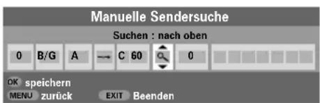 TOSHIBA 42C3035DG - Analog - Manuelle Sendereinstellung - 5