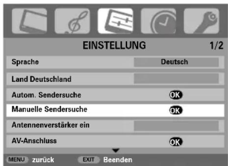 TOSHIBA 42C3035DG - Analog - Manuelle Sendereinstellung - 2
