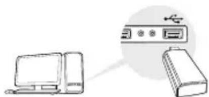 TP-LINK TLWN7200ND - Koble til en datamaskin - 1