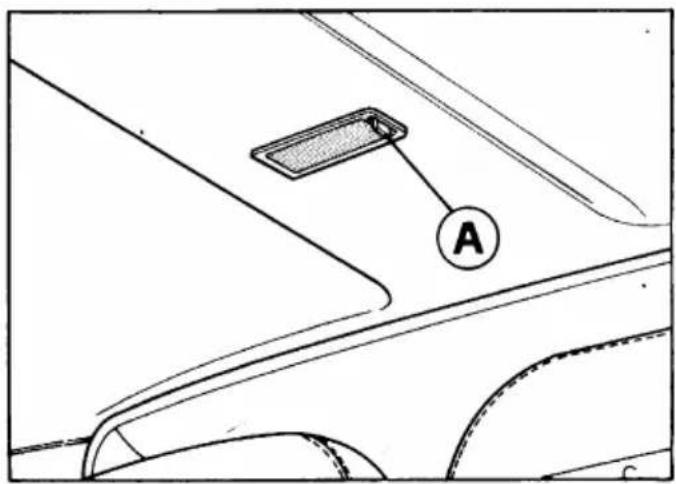 FERRARI Mondial Quatrrovalvole (1982) - SWIVELLING REAR VIEW MIRROR - 1