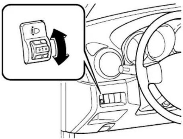 MAZDA 3 (2005) - Interrupteurderéglagede hauteurdesphares - 1