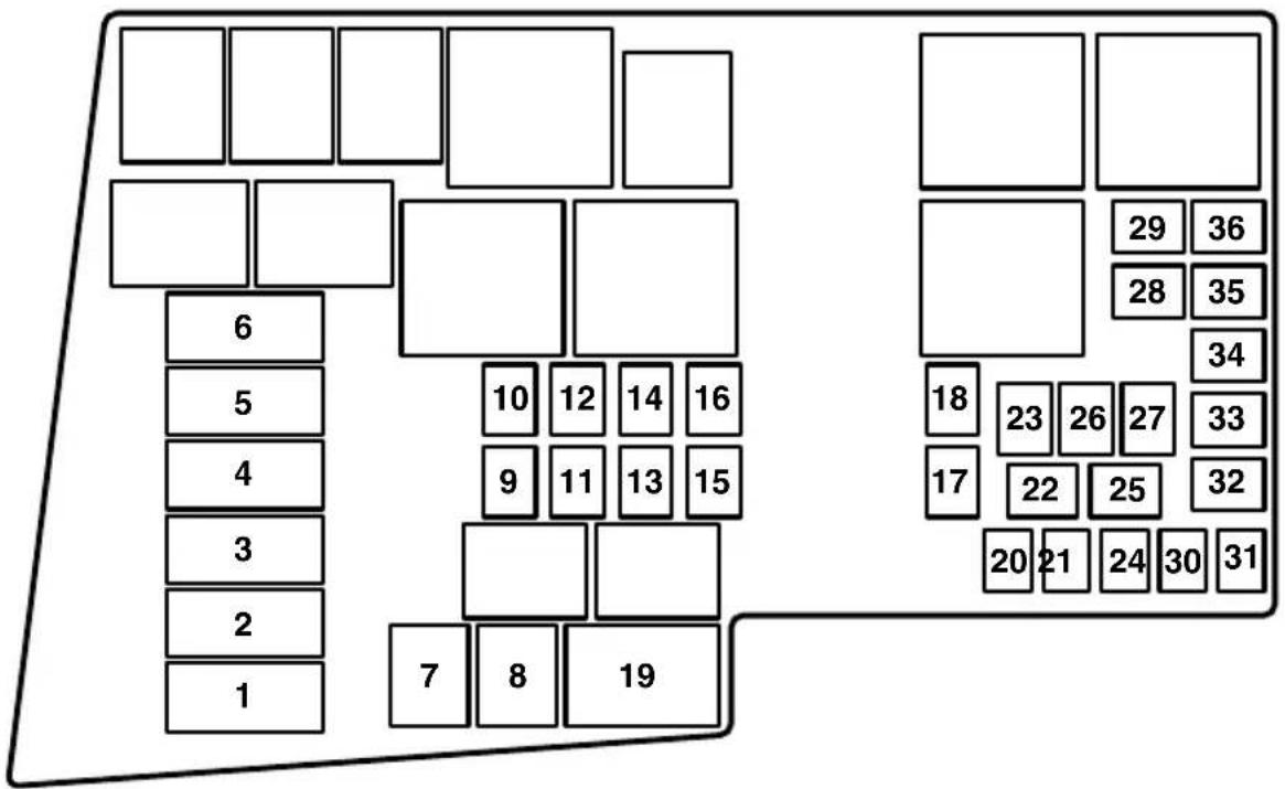 MAZDA 3 (2005) - Porte-fusibles(Compartmentmoteur) - 1