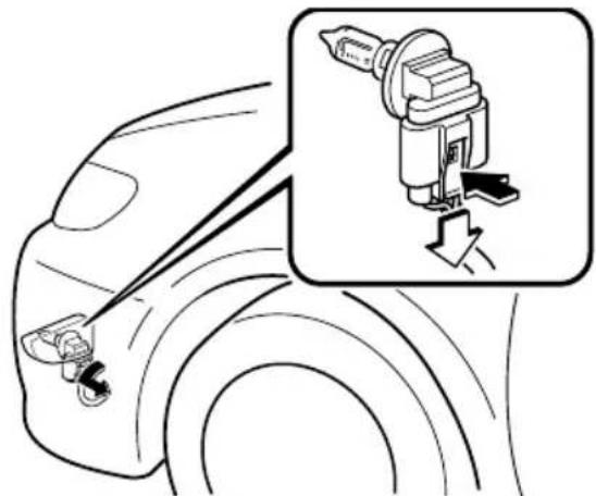 MAZDA 3 (2005) - Remplacementdesampoules d'antibrouillard* - 2