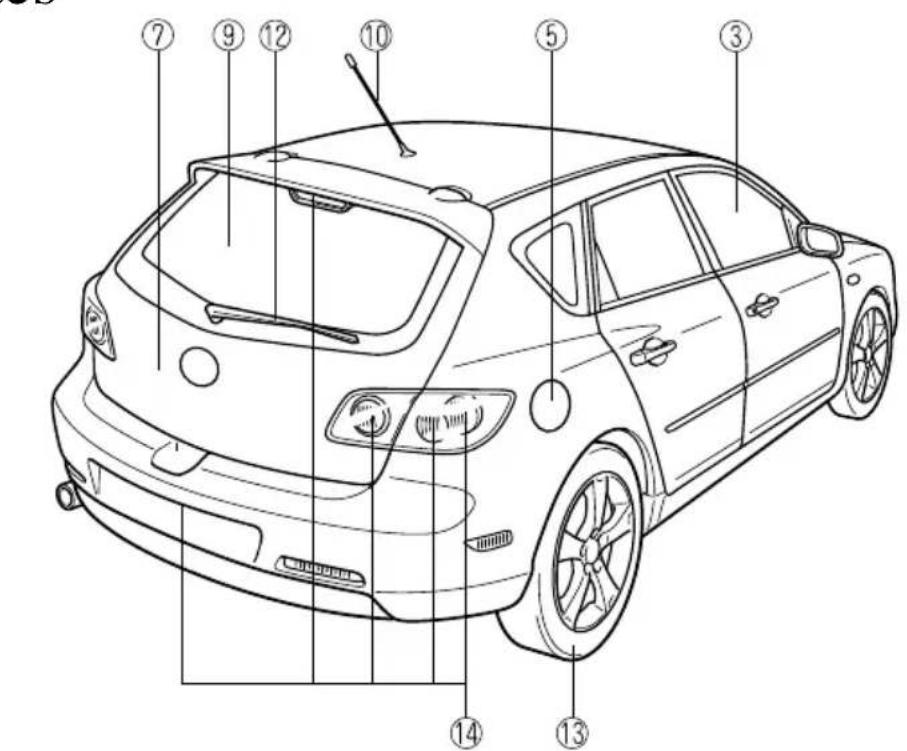 MAZDA 3 (2005) - Présentationdevotrevéhicule - 4