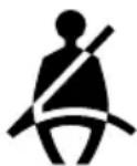 MAZDA 3 (2005) - Voyant/Signaisonore d'avertissementde ceinturedesecurité - 1