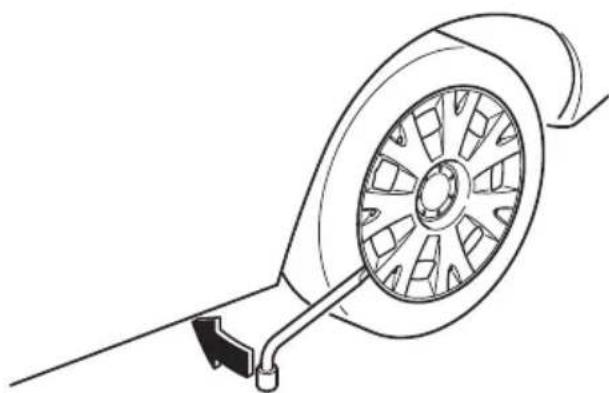 MAZDA 3 (2005) - Retraitd'unpneuàplat - 1