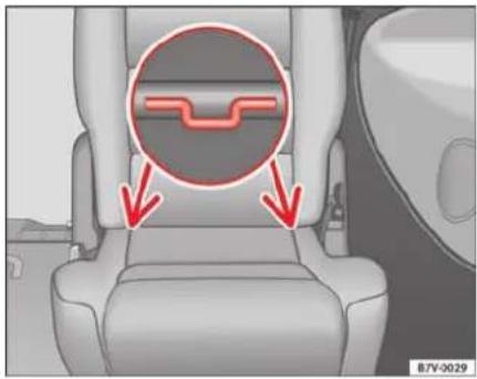 SEAT Alhambra (2007) - Fixation du siège pour enfants avec le système ISOFIX - 1