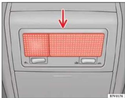 SEAT Alhambra (2007) - Plafonniers - 1