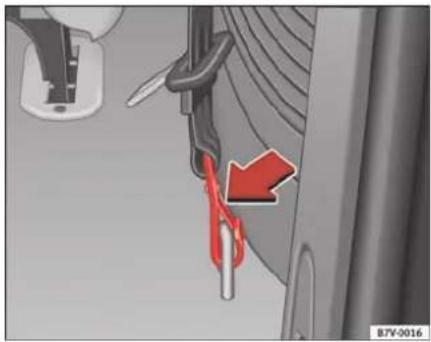 SEAT Alhambra (2007) - Ceintures de sécurité escamotables - 1