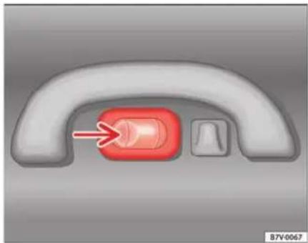SEAT Alhambra (2007) - Plafonnier et lampes de lecture - 2