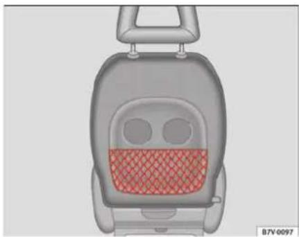 SEAT Alhambra (2007) - Filet pour petits objets - 1