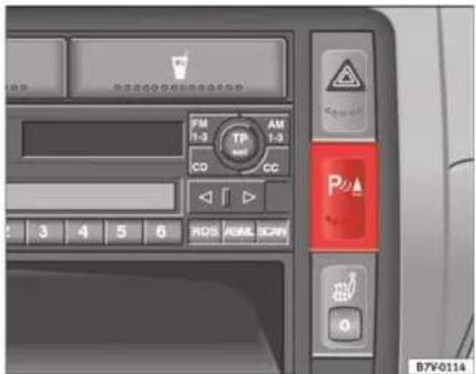 SEAT Alhambra (2007) - Activation ou désactivation du système d'aide au stationnement - 1