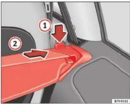 SEAT Alhambra (2007) - Couvre-coffre - 1