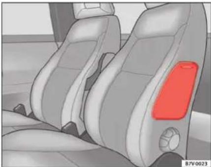 SEAT Alhambra (2007) - Description des airbags latéraux - 1