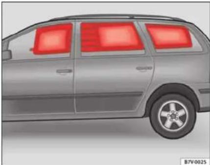 SEAT Alhambra (2007) - Fonctionnement des airbags de tête - 1