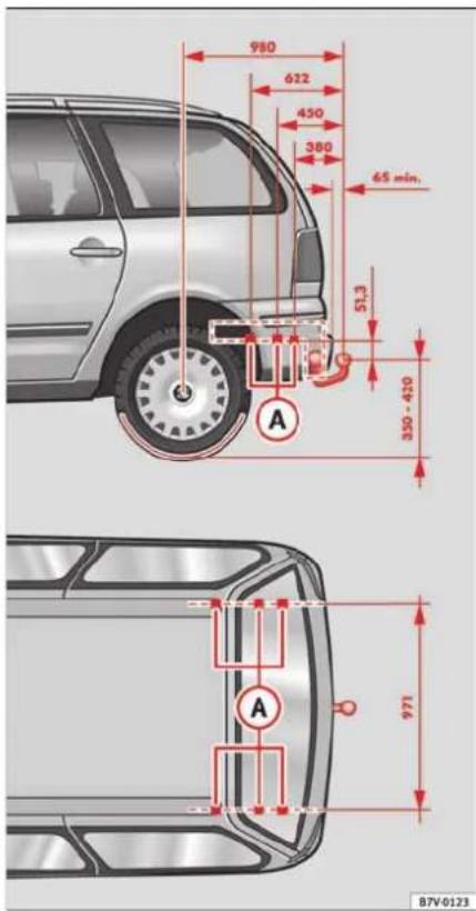 SEAT Alhambra (2007) - Installation d'un dispositif d'attelage en deuxième monte - 1