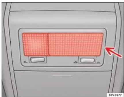 SEAT Alhambra (2007) - Lampe de lecture - 1
