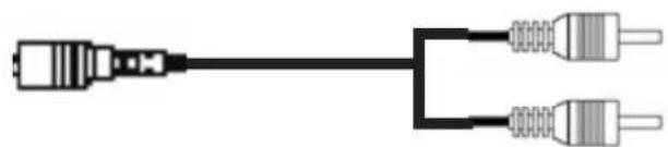 Trevi FRS 1270 USB - JACK-JACK AUDIO CABLE AND RCA EXTENSION CORD - 2