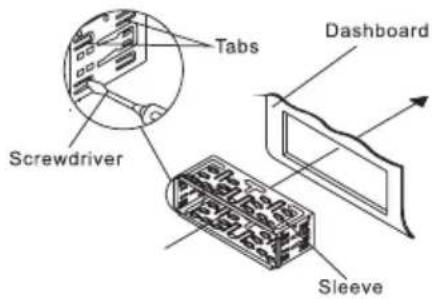 Trevi XCD 5710 MP3 - Installing the unit - 2