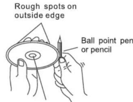 Trevi XCD 5710 MP3 - E Precautions when using new discs. - 1