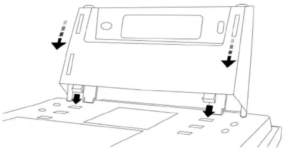 TIPTEL 1020 - Montage de la base - 1