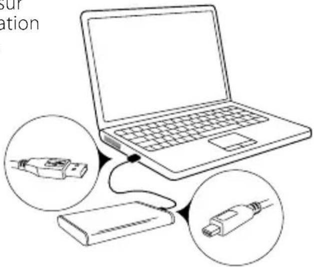 TrekStor DataStation pocket light - 1) Mise en service - 1