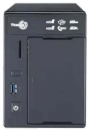 Thecus N4800Eco - Branchement des câ bles - 4